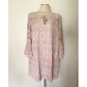 LOFT Boho Midi Dress